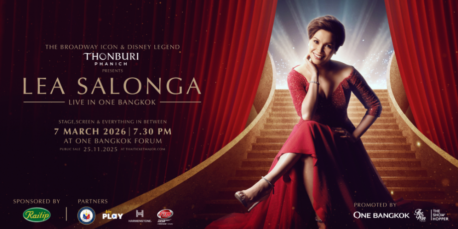 Thonburi Phanich presents LEA SALONGA Live in One Bangkok Thonburi Phanich presents LEA SALONGA Live in One Bangkok