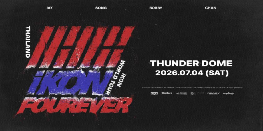 iKON FOUREVER WORLD TOUR IN THAILAND iKON FOUREVER WORLD TOUR IN THAILAND