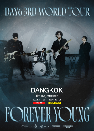 DAY6 3RD WORLD TOUR < FOREVER YOUNG ><br> in BANGKOK