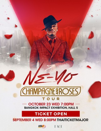 NE-YO "CHAMPAGNE and ROSES TOUR" IN BANGKOK