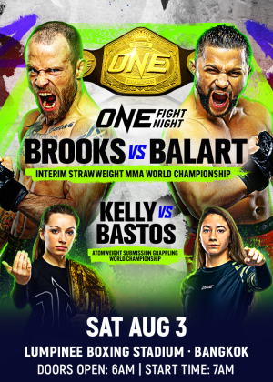 ONE Fight Night 24 : Brooks vs. Balart