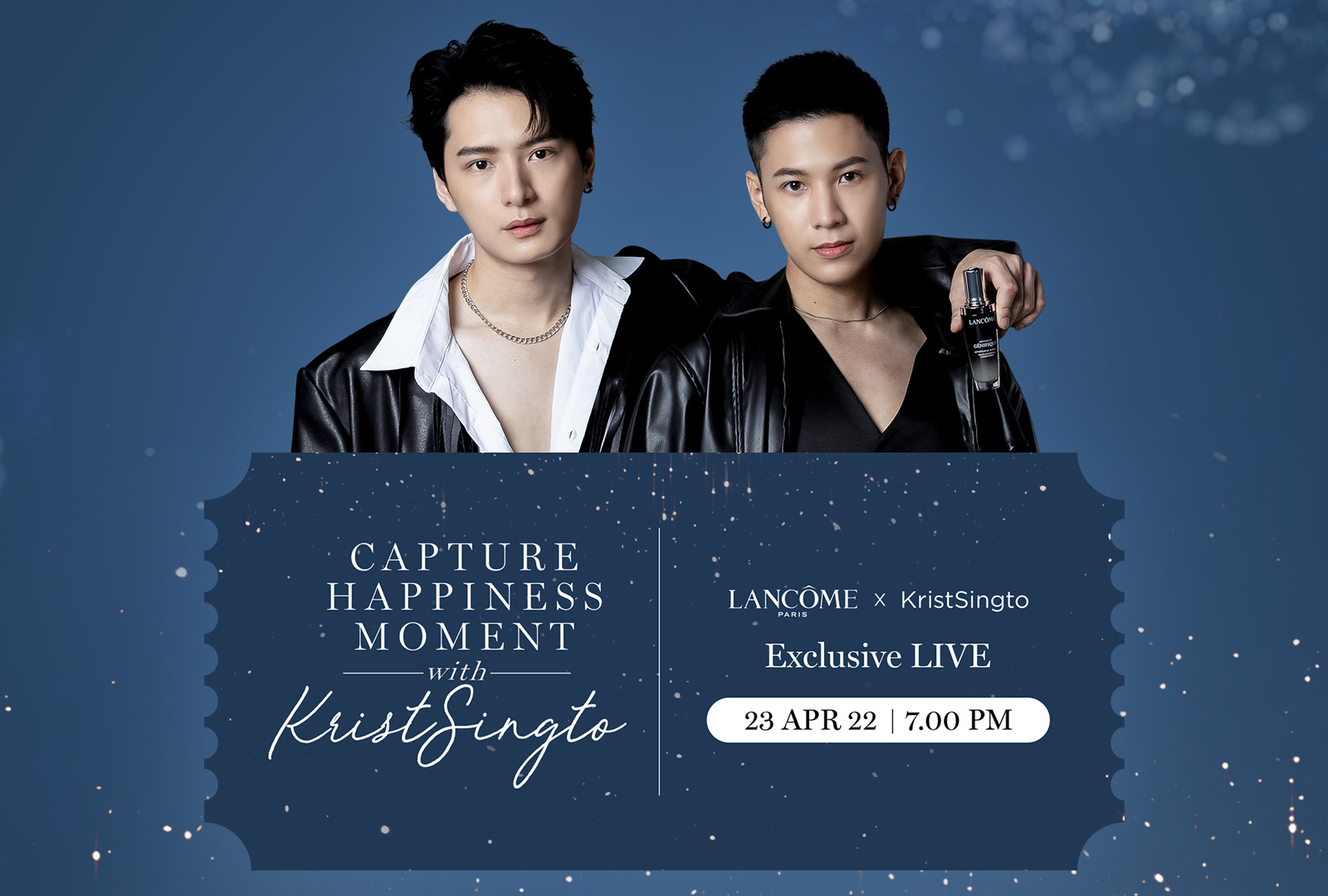 Capture Happiness Moment with KristSingto by Lancôme